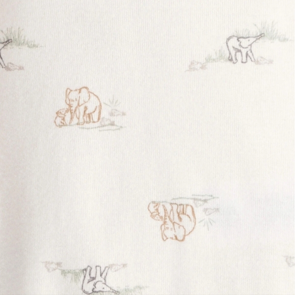 NWT Carter's Baby 2-Pack Sleeper Gowns Gender Neutral ~sz 0/3 M - Picture 4 of 6